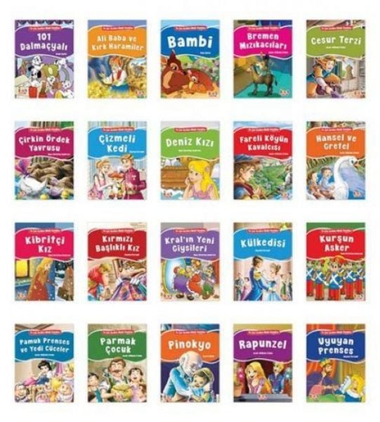 En Cok Sevilen Minik Klasikler 20 Kitap Set, Taschenbuch von Kolektif, Bicirik Yayinlari, 9786256948105