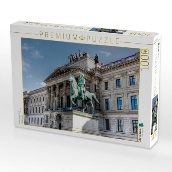 Produktbild: CALVENDO Puzzle Braunschweiger Schlo&szlig; | 1000 Teile Lege-Gr&ouml;&szlig;e 64x48cm Foto-Puzzle f&uuml;r gl&uuml;ckliche Stunden