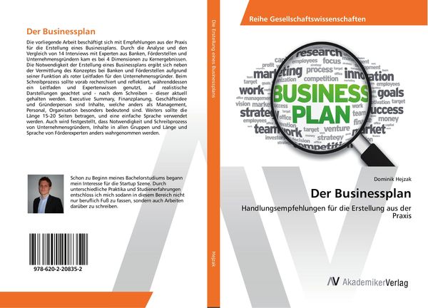 Produktbild: Der Businessplan