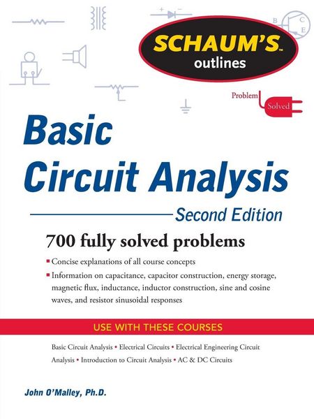 Produktbild: Schaum's Outline of Basic Circuit Analysis, Second Edition