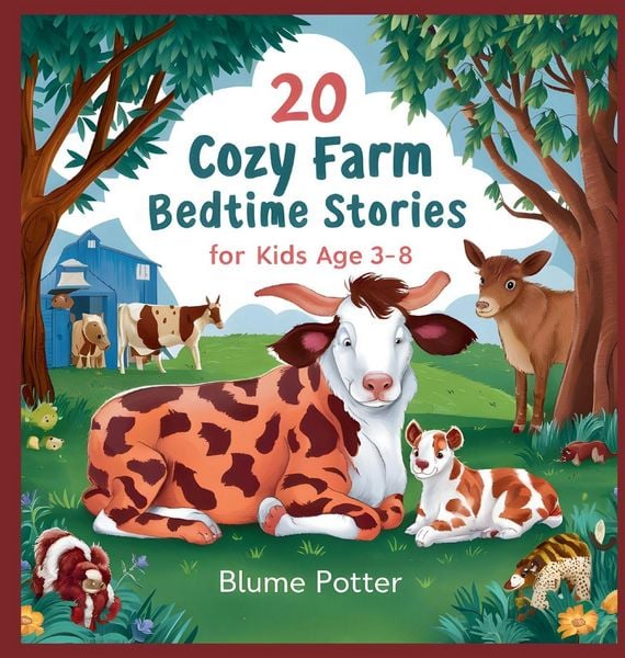 Produktbild: 20 Cozy Farm Bedtime Stories For Kids Age 3 - 8