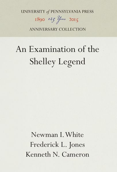 Produktbild: An Examination of the Shelley Legend