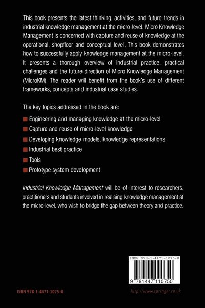 Produktbild: Industrial Knowledge Management