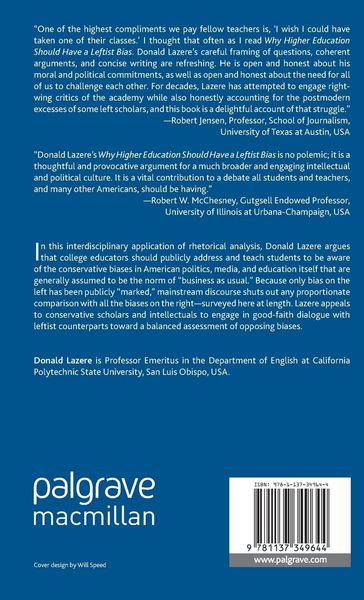 Produktbild: Why Higher Education Should Have a Leftist Bias