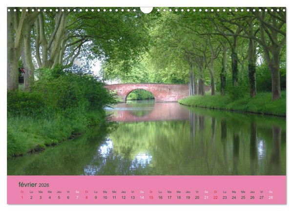 Produktbild: Croisi&egrave;re sur le Canal du Midi (Calendrier mural 2026 DIN A3 vertical), CALVENDO calendrier mensuel
