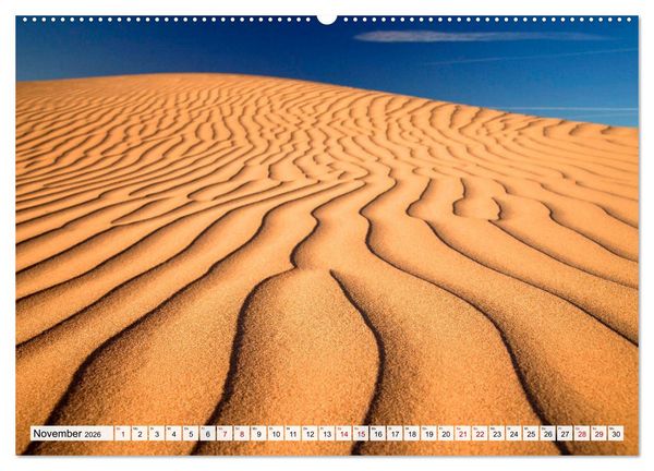 Produktbild: W&uuml;stenlandschaften (hochwertiger Premium Wandkalender 2026 DIN A2 quer), Kunstdruck in Hochglanz