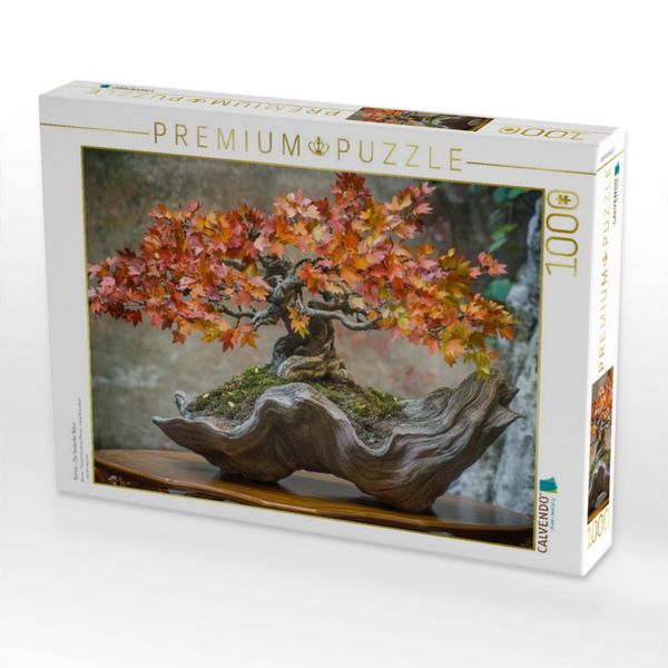 Produktbild: CALVENDO Puzzle Bonsai - Die Seele der Natur | 1000 Teile Lege-Gr&ouml;&szlig;e 64x48cm Foto-Puzzle f&uuml;r gl&uuml;ckliche Stunden