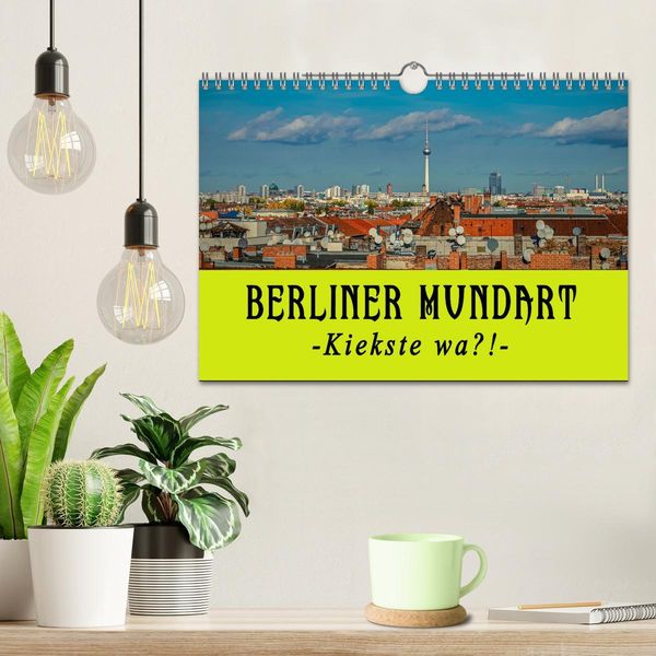 Produktbild: Berliner Mundart (Wandkalender 2026 DIN A4 quer), CALVENDO Monatskalender