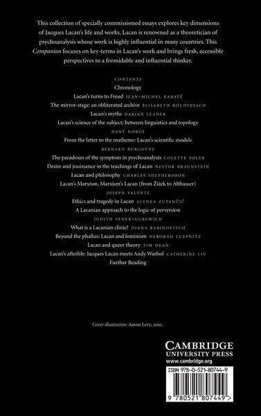 Produktbild: The Cambridge Companion to Lacan