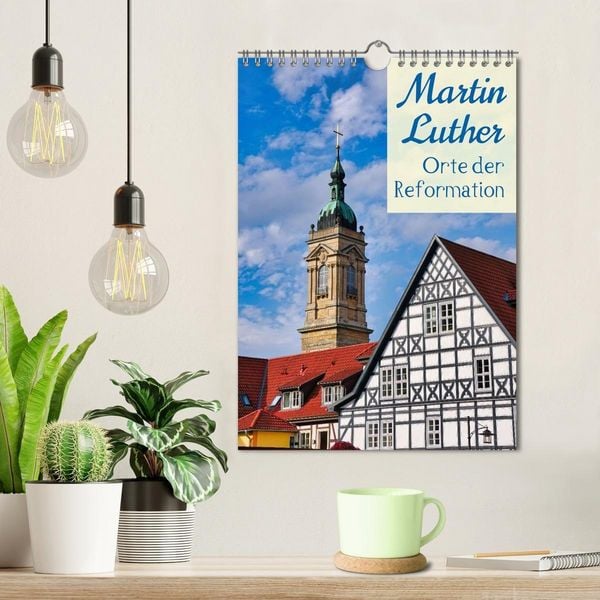 Produktbild: Martin Luther - Orte der Reformation (Wandkalender 2027 DIN A4 hoch), CALVENDO Monatskalender