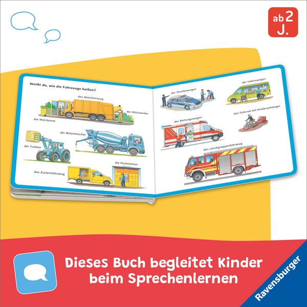 Produktbild: Mein Bilder-W&ouml;rterbuch: Unsere Fahrzeuge