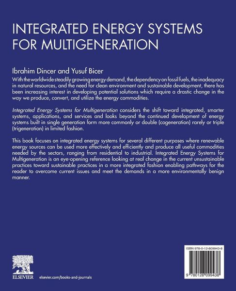 Produktbild: Integrated Energy Systems for Multigeneration