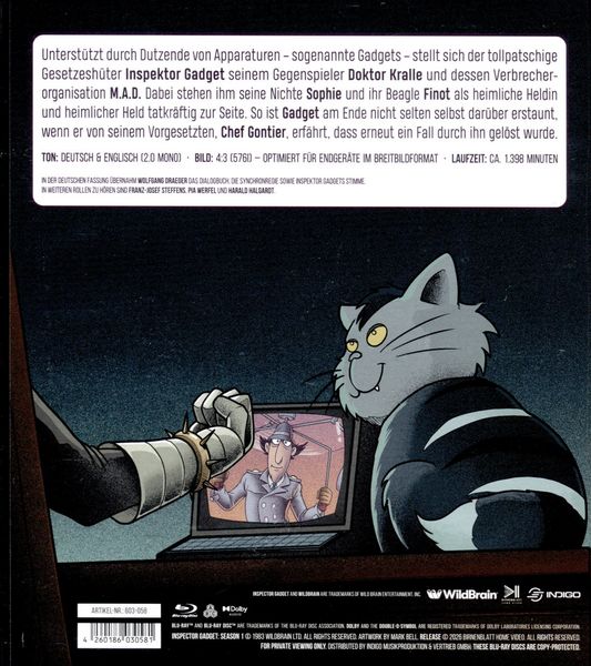 Produktbild: Inspektor Gadget Staffel 1 [2 BRs]