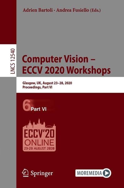 Produktbild: Computer Vision - ECCV 2020 Workshops