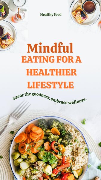 Produktbild: Mindful Eating for a Healthier Lifestyle