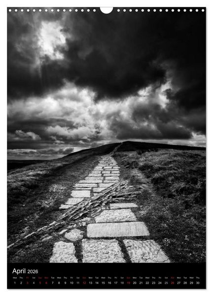 Produktbild: Journeys - Black & White (Wall Calendar 2026 DIN A3 portrait), CALVENDO 12 Month Wall Calendar
