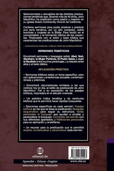 Produktbild: El Hombres Y Mujeres de la Biblia