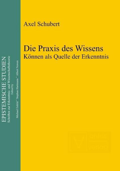 Produktbild: Die Praxis des Wissens