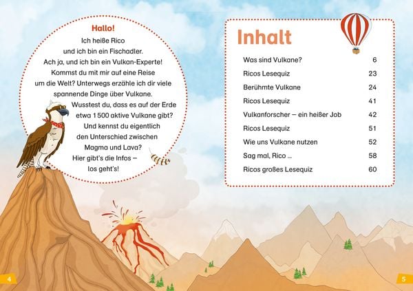Produktbild: WAS IST WAS Erstes Lesen Band 3. Vulkane