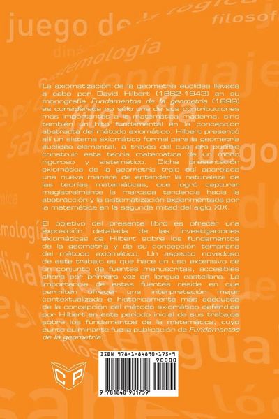 Produktbild: David Hilbert y los fundamentos de la geometria (1891-1905)