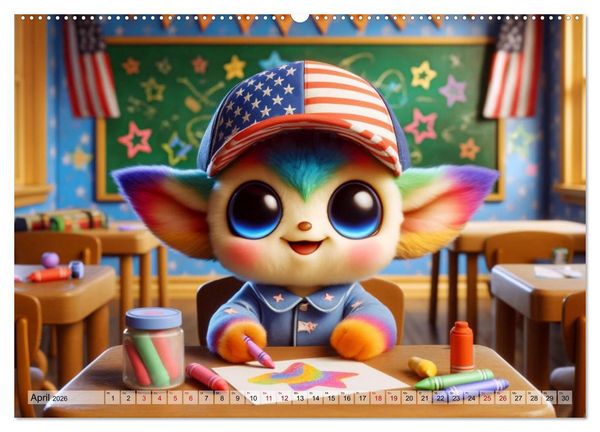 Produktbild: Buddy Stars - Abenteuer f&uuml;r Kinder (hochwertiger Premium Wandkalender 2026 DIN A2 quer), Kunstdruck in Hochglanz