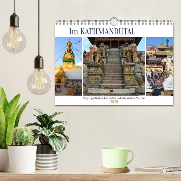 Produktbild: Im Kathmandutal (Wandkalender 2026 DIN A4 quer), CALVENDO Monatskalender