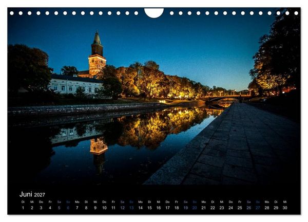 Produktbild: Turku / Finnland (Wandkalender 2027 DIN A4 quer), CALVENDO Monatskalender