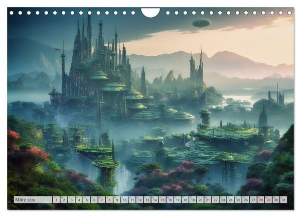 Produktbild: Gigapolis (Wandkalender 2026 DIN A4 quer), CALVENDO Monatskalender