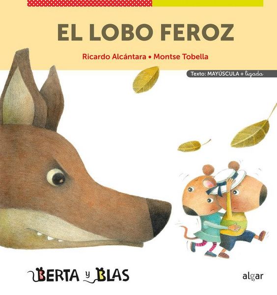Produktbild: El lobo feroz (may&uacute;sculas + ligada)