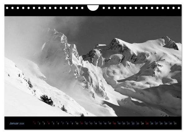 Produktbild: Region Oberstdorf - Kleinwalsertal und Nebelhorn (Wandkalender 2026 DIN A4 quer), CALVENDO Monatskalender