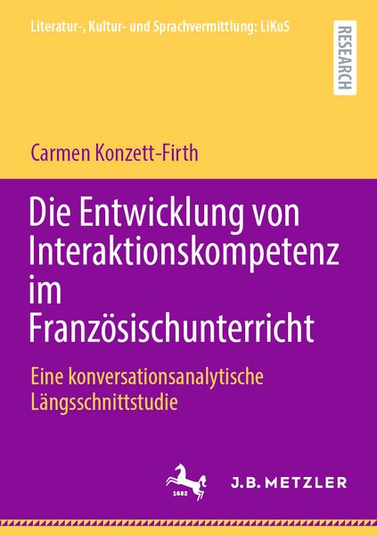 Produktbild: Die Entwicklung von Interaktionskompetenz im Franz&ouml;sischunterricht