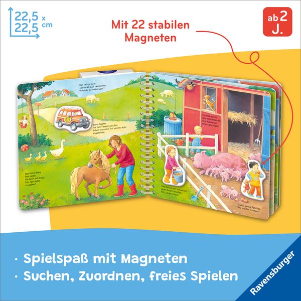 Produktbild: Ministeps: Was geh&ouml;rt wohin? Auf dem Bauernhof