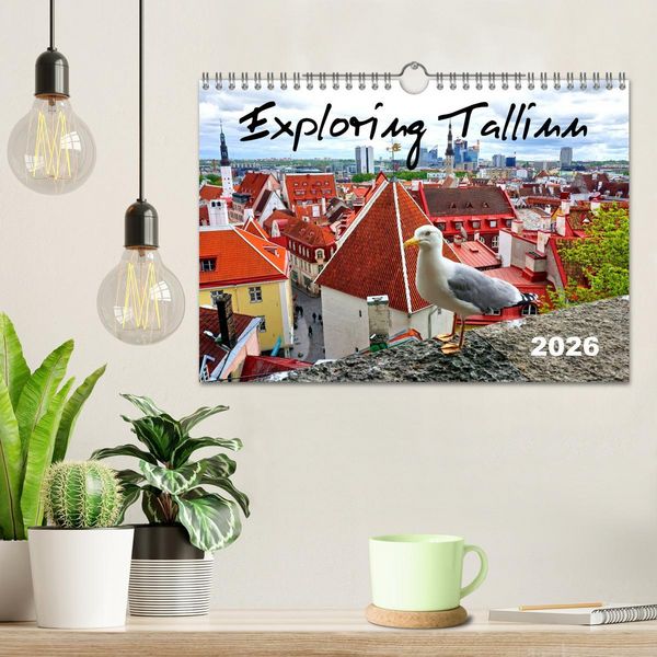 Produktbild: Exploring Tallinn (Wall Calendar 2026 DIN A4 landscape), CALVENDO 12 Month Wall Calendar