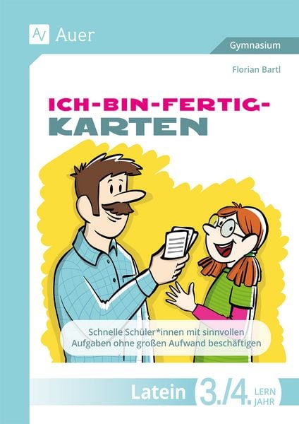 Produktbild: Ich-bin-fertig-Karten Latein Lernjahr 3-4