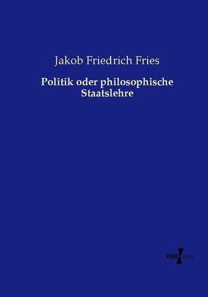 Produktbild: Politik oder philosophische Staatslehre
