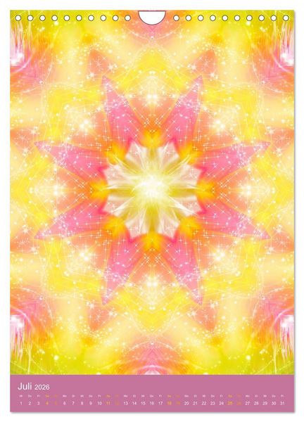 Produktbild: Lichtvolle Mandalas (Wandkalender 2026 DIN A4 hoch), CALVENDO Monatskalender