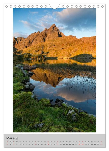 Produktbild: Bezauberndes Norwegen ~ Lofoten & Nordland ~ (Wandkalender 2026 DIN A4 hoch), CALVENDO Monatskalender