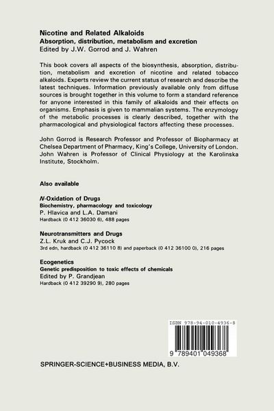 Produktbild: Nicotine and Related Alkaloids