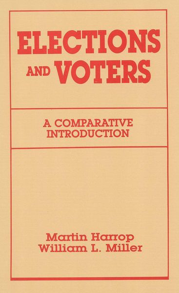 Produktbild: Elections and Voters
