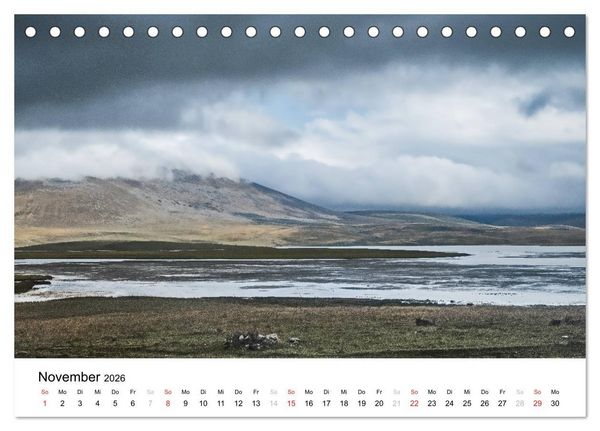 Produktbild: Eine Reise durch Georgien (Tischkalender 2026 DIN A5 quer), CALVENDO Monatskalender