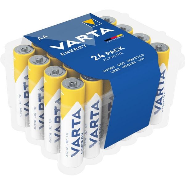 Varta Batterien ENERGY AA Clear Value Pack 24 Stück