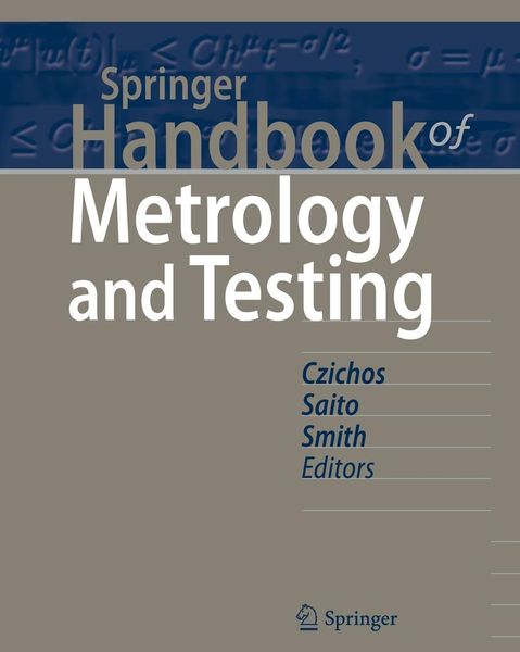 Produktbild: Springer Handbook of Metrology and Testing