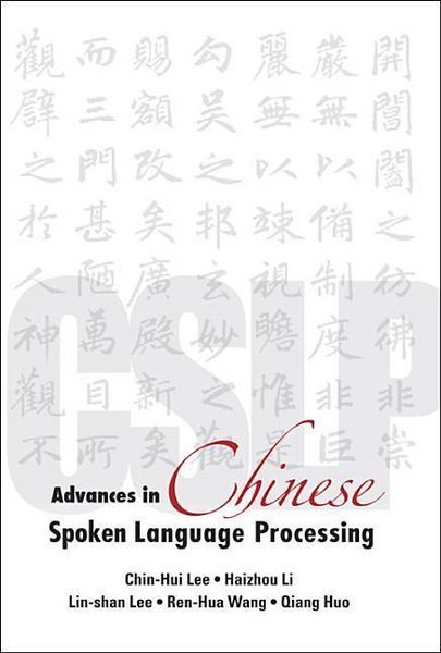 Produktbild: Advances in Chinese Spoken Language Processing
