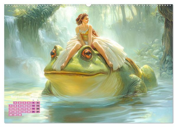 Produktbild: Fantasie ist Trumpf - Ein Blick in eine Fantasiewelt (Wandkalender 2026 DIN A2 quer), CALVENDO Monatskalender