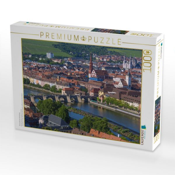 Produktbild: CALVENDO Puzzle Romantisches W&uuml;rzburg | 1000 Teile Lege-Gr&ouml;&szlig;e 64x48cm Foto-Puzzle f&uuml;r gl&uuml;ckliche Stunden