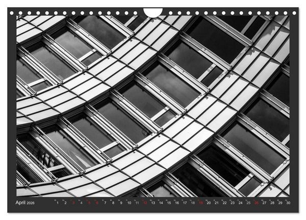 Produktbild: Architektur - Fassaden im Detail 2026 (Wandkalender 2026 DIN A4 quer), CALVENDO Monatskalender