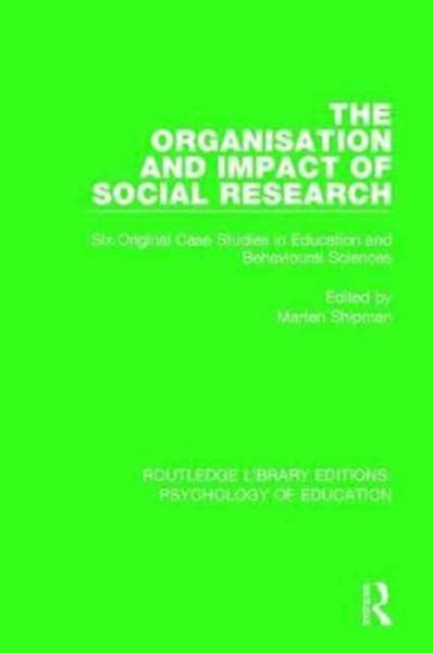 Produktbild: Organisation and Impact of Social Research