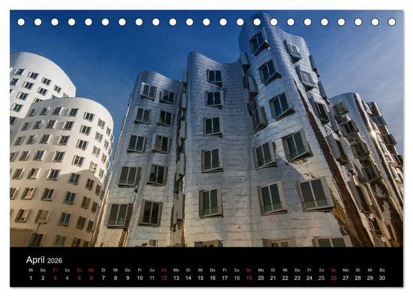 Produktbild: D&uuml;sseldorf - Impressionen (Tischkalender 2026 DIN A5 quer), CALVENDO Monatskalender
