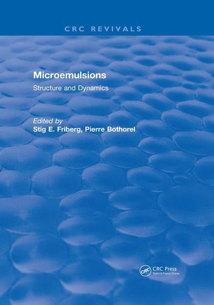 Produktbild: Microemulsions: Structure and Dynamics