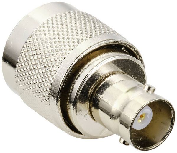 Produktbild: TRU COMPONENTS TC-9903040 N-Adapter N-Stecker - BNC-Buchse 1St.